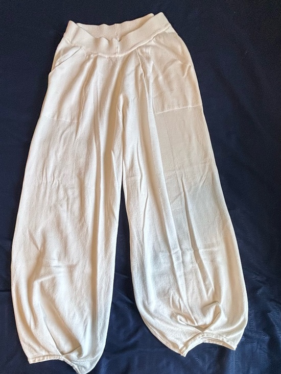 Pants - Lightweight Cream Harem Pants